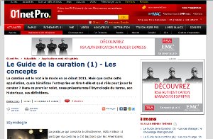 01net Guide de la curation 01net Guide de la curation