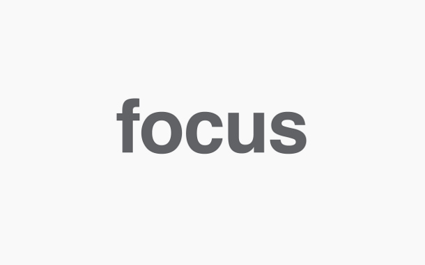 Focus